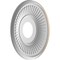 Ekena Millwork Berkshire PVC Medallion (Canopies up to 5 3/4"), 13"OD x 3 1/2"ID x 3/4"P, Satin Smokey Beige CMP13BEGBE - alternate 5